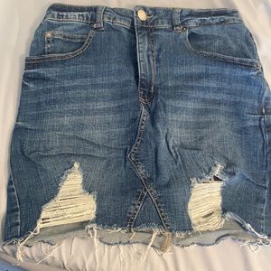 SWS denim skirt